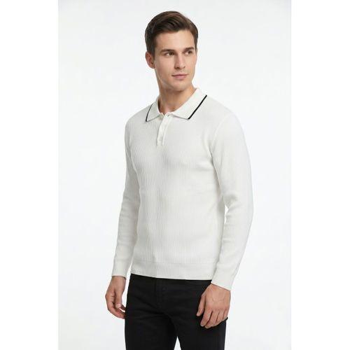 Erkek Spor Polo Yaka Mevsimlik Kazak BGL-ST05364