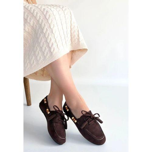 Elora Kahve Süet Babet