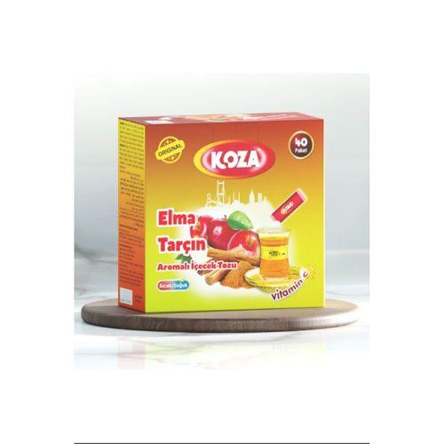 Koza Tek İçimlik Elma & Tarçın Aromalı Toz İçecek 40'lı