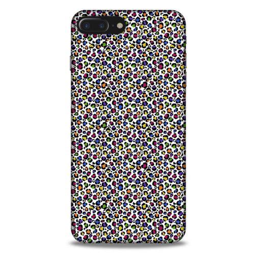 Animax Leopar Rengarenk Apple Iphone 7 Plus Kılıf Desenli Silikon