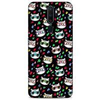 Lopard Oppo A9 2020 Uyumlu Kılıf Kediler (26) Tpu Silikon Kılıf Karışık Renkli