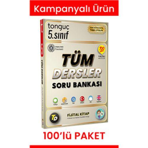 5. Sınıf Tüm Dersler Soru Bankası 100' lü Paket (11 Kitap Hediyeli)