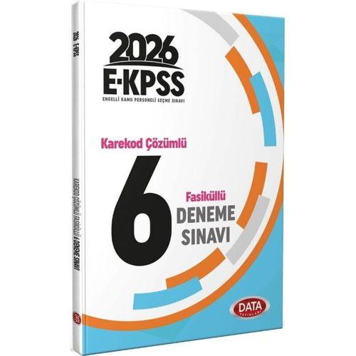 2026 EKPSS Tamamı Çözümlü 6 Deneme Data Yayınları