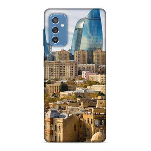 Samsung Galaxy M52 Uyumlu Kılıf Azarbaijan (31) TPU Kılıf Bakü Kuleler