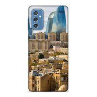 Samsung Galaxy M52 Uyumlu Kılıf Azarbaijan (31) TPU Kılıf Bakü Kuleler