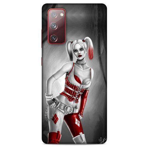 Samsung Galaxy S20 Fe Uyumlu Kılıf Harley Quinn (39) Liquid Crystal Kılıf Açık Limon