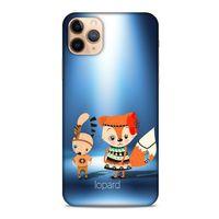 Apple Iphone 11 Pro Kılıf FunnyMaX (1) Kılıfı Mavi Beyaz