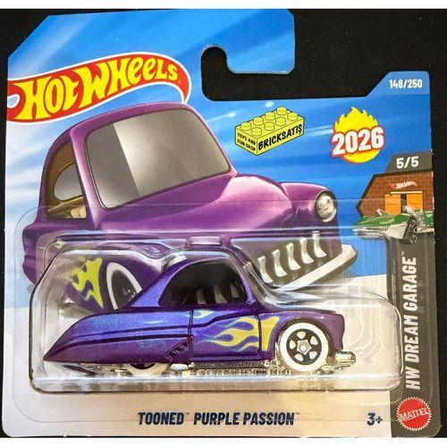 Hot Wheels Tekli Arabalar Tooned Purple Passion JJH54 (Dream Garage)