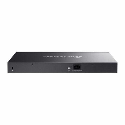 Omada ES220GMP, 16 Port Gigabit, 16 Port PoE+, 2 Port Gigabit SFP, 250W, Yönetilebilir, Rackmount Switch