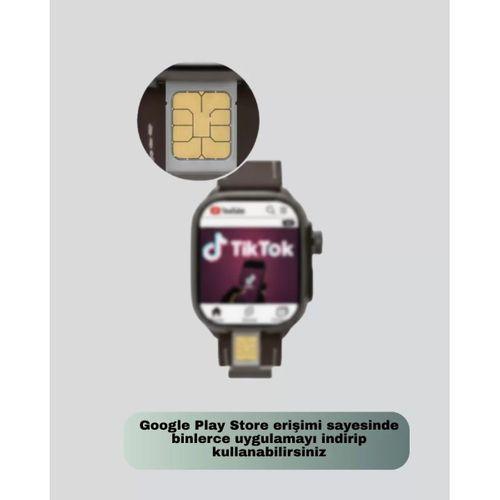 Amoled Ekranlı Akıllı Saat Whatsapp Tiktok Youtube