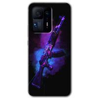 MRCİLETİSİM Xiaomi Mi Mix 4 Kılıf HD Desen Baskılı Arka Kapak+Temperli Cam - AK