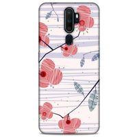Oppo A9 2020 Kılıf Japonya (26) Tpu Silikon Kılıf Japon Kiraz Çiçekleri