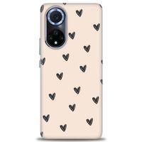 Huawei Nova 9 Kılıf HD Baskılı Kılıf - Minik Kalpler + Tam Ekran Koruyucu