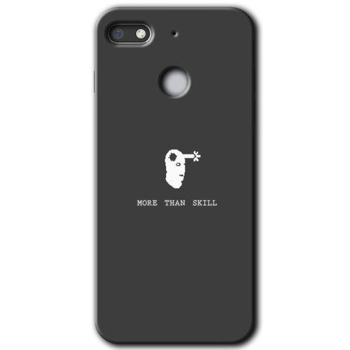 GM 8 Go Kılıf HD Desen Baskılı Arka Kapak - Headshot + Kırılmaz Cam