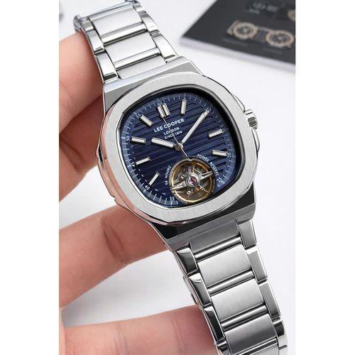 Lee Cooper Otomatik Erkek Kol Saati 50 Mt Suya Dayanıklı Çelik Kordon Bileklik Hediyeli VS.BLKT.0901