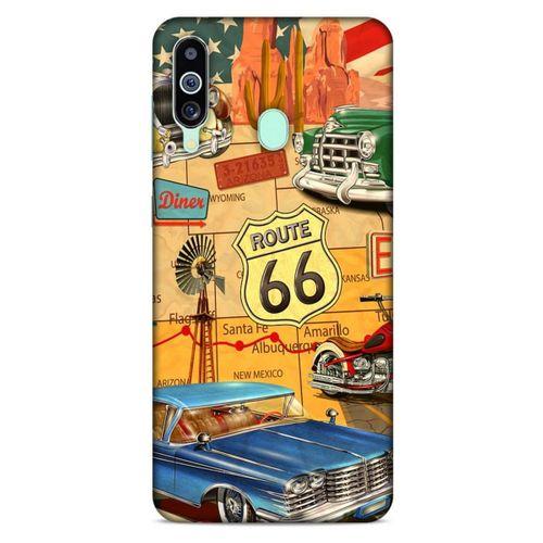 Retro (20) Desen Koruyucu Kılıf Renkli Samsung Galaxy M40 Kılıf