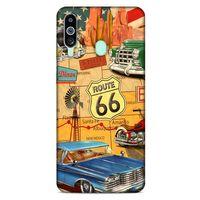 Retro (20) Desen Koruyucu Kılıf Renkli Samsung Galaxy M40 Kılıf