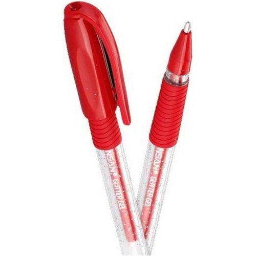 PENSAN GLİTTER SİMLİ JEL KALEM  1 mm KIRMIZI
