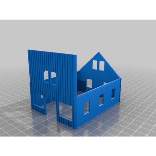 ESKİ SİNİRLİ KASABA HO ÖLÇEĞİ (Bu ürün Sadece Plastik parçadır - Almadan Önce Soru Sorabilirsiniz)