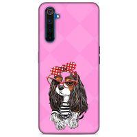 Animax Kurdelalı Spaniel Oppo Realme 6 Pro Kılıf Desenli Silikon
