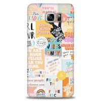 Samsung Galaxy Note 5 Kılıf HD Baskılı Kılıf - Follow + Tam Ekran Koruyucu