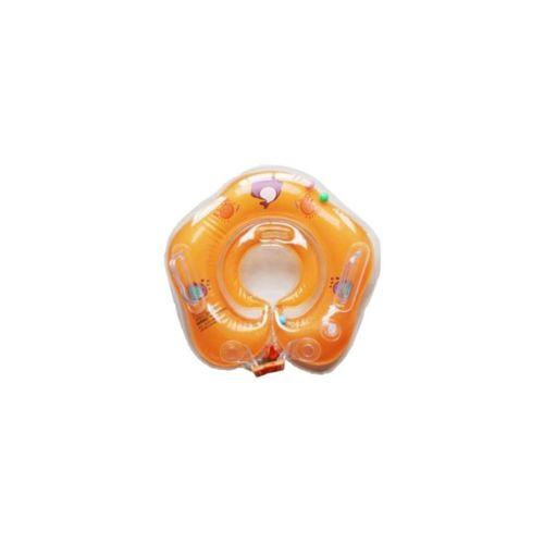 Bebek Yüzme Boyun Simidi Turuncu Renk Emniyet Kilitli