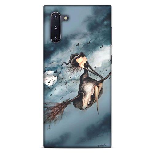Y.Liva-2021 Özel Seri Cadılı Samsung Galaxy Note 10 Kılıf Silikon Kapak