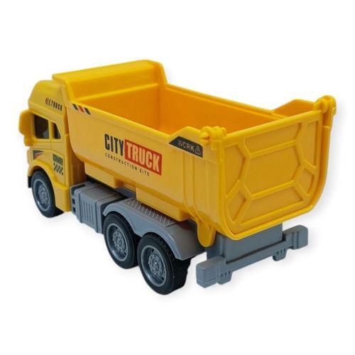 İş Makinaları Serisi - Sürtmeli Kamyon 12 cm  - 3624