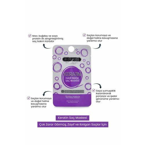 Keratin Saç Maskesi 25 ML (24 ADET) - Yıpranmış Saçlar İçin - mrfs