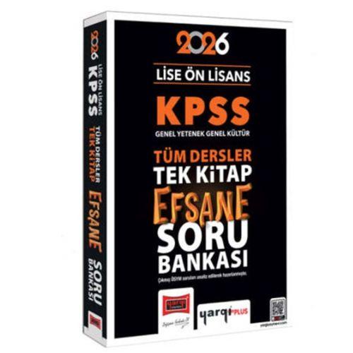 Yargı Kpss Lise Önlisans Tüm Dersler Efsane Soru Bankası 2026