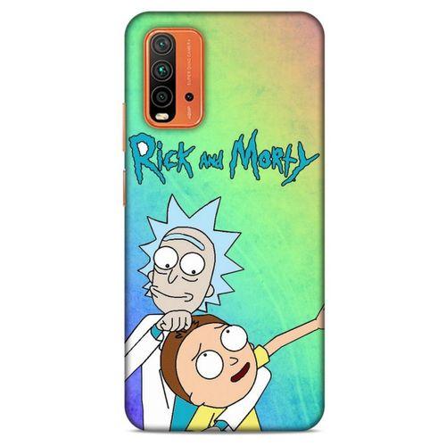 Xiaomi Redmi Note 9 4g Uyumlu Kılıf Rick And Morty (1) Kılıfı Rick Sanchez