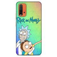 Xiaomi Redmi Note 9 4g Uyumlu Kılıf Rick And Morty (1) Kılıfı Rick Sanchez