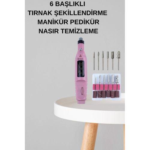 Manikür Pedikür Seti İkili Set El Ve Ayak Bakımı Nasır Temizleme Protez Tırnak Çıkarma
