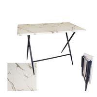 Dockers Katlanır Masa 60x110 cm - (Werzalit, Wermodin ve Allzalit Tabla) - Afyon Mermer