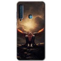 Galaxy A9 2018 Kılıf HD Desen Baskılı Arka Kapak - Wings of Power