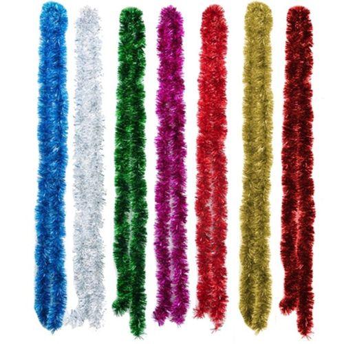 Uzay Sim Süs Renkli İnce 2m karışık renk - 4 adet