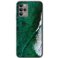 Omix X700 Kılıf HD Desen Baskılı Arka Kapak - Yeşil Okyanus