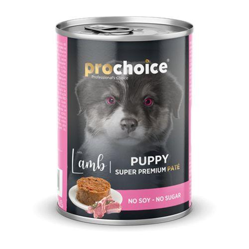 Prochoice Yavru Köpekler İçin, Kuzu Etli Ve Pirinçli Ezme Konserve 12x400 gr