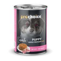 Prochoice Yavru Köpekler İçin, Kuzu Etli Ve Pirinçli Ezme Konserve 12x400 gr