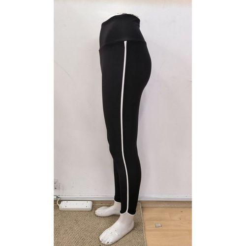 Kadın Yüksek Bel Yan şerit Detaylı Dalgıç Tayt