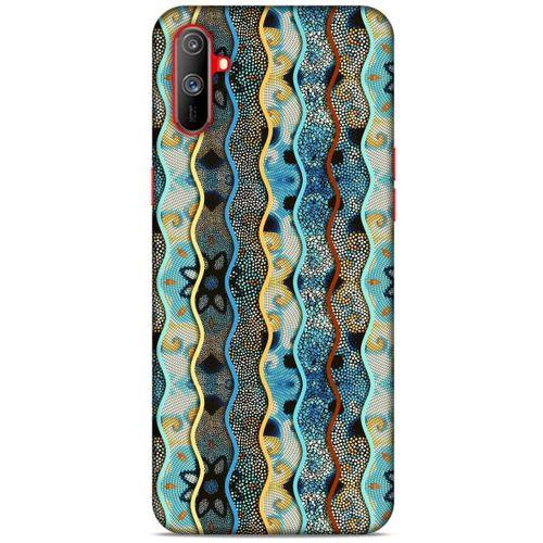 Oppo Realme C3 Kılıf Baskılı Özel Seri Taşlı (30) Silicone Case