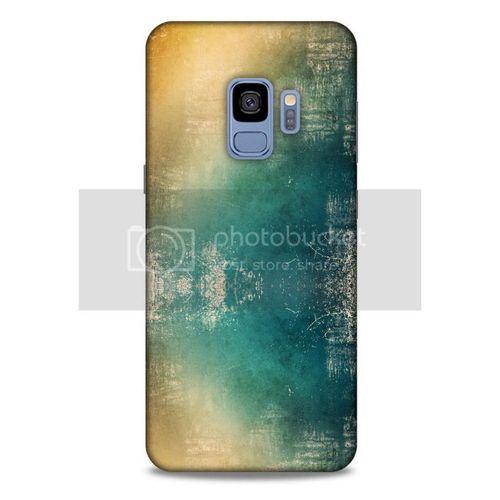Paslı Renkler Yeşil Sarı Xiaomi Redmi K30 5G Kılıf