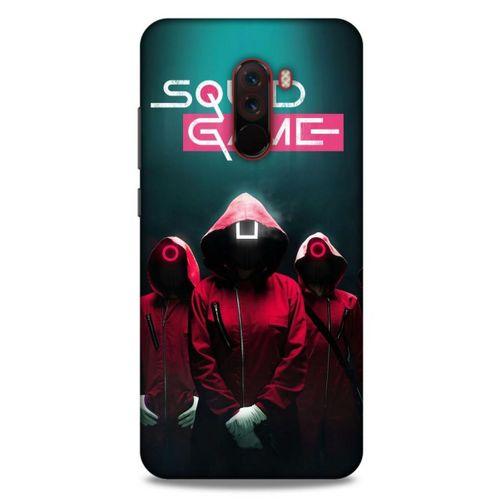 Xiaomi Pocophone F1 Uyumlu Kılıf Squid Game (18) Telefon Kılıfları Mi-Young
