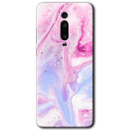 MRCİLETİSİM Xiaomi Mi 9T Kılıf Kapak - Kabarmış Leke +Hayalet Ekran Yandan Gözükmez