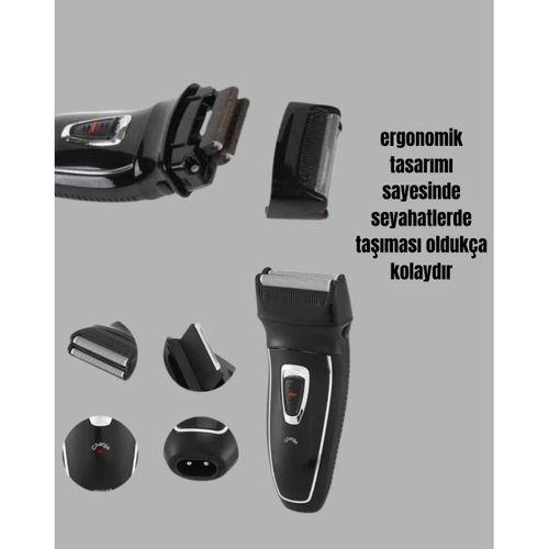 Çift Başlıklı Taşınabilir Tıraş Cihazı