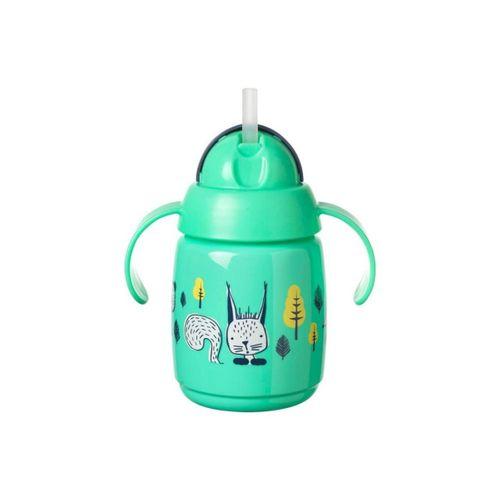 tommee tippee Superstar Kolay Içim Pipetli Alıştırma Bardağı Yeşil 300 Ml