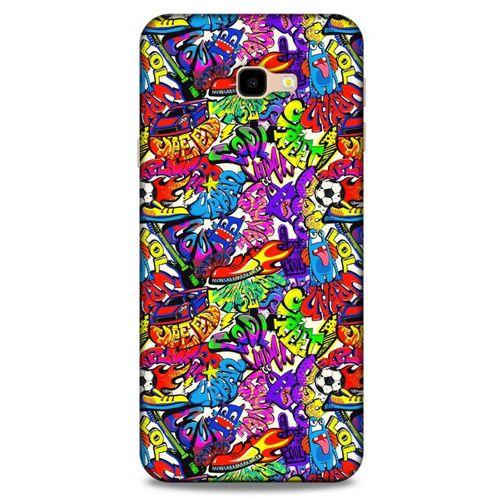 Graffitix (25) Desenli Silikon Kapak Samsung Galaxy J4 Plus Kılıf