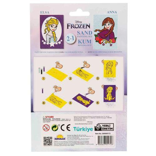 2in1 Disney Frozen Kum Boyama Seti DS 31