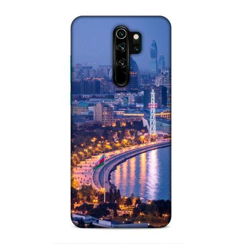 Xiaomi Redmi Note 8 Pro Uyumlu Kılıf Azarbaijan (29) Arka Koruma Kılıfı Akşam Şehir