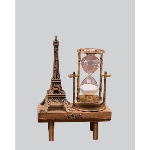 Ev, Ofis Ve Kafeler İçin Retro Ahşap Kum Saati Dekorasyonu